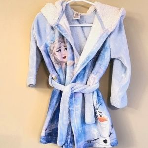 Disney Frozen II soft plush hooded robe